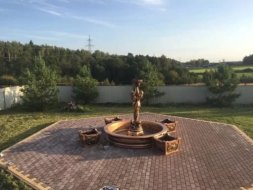 Фонтан Королевский с русалками и вазонами, фото 7