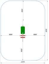 Качалка на пружине Зебра КБ-39.2Х для игровой площадки