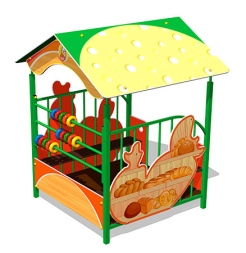 Детский игровой Домик Магазин У1 ИМ136 для улицы, фото 2