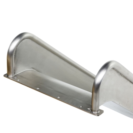 Скат KBT Steg-on L1,5 H0,5-0,6 из нержавеющей стали для игровых площадок, фото 4