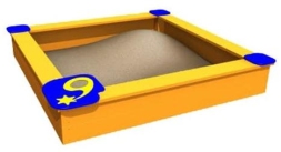 Песочница Луна СКИ 115 для детской площадки