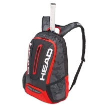 Рюкзак спорт. &quot;HEAD Tour Team Backpack&quot; арт. 283148, с карм под 1 тен.рак, черно-красный