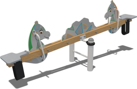 Качели-балансир Галоп КЧ101.00.1 для детских площадок, фото 1