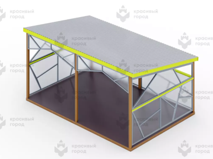 Теневой навес «Танграм» тип-2, фото 1