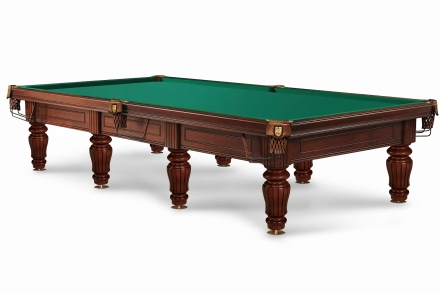 Бильярдный стол - Классик 10 Футов, Русская пирамида, Сланец 25 мм, фото 1