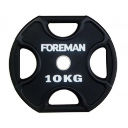 Диск X-Training уретановый FOREMAN FM/UPX-10KG-BK (10 кг), фото 1