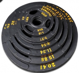 Набор олимпийских дисков для тренажеров powertec 255 LBS (116 кг), фото 1