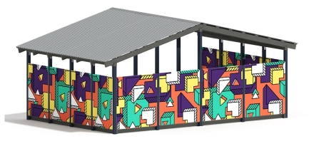 Теневой навес (Геометрия) - МФ 70.6.4-03, фото 2