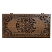 Нарды резные &quot;Армянский узор-2&quot; 60, Haleyan