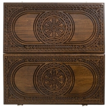 Нарды резные &quot;Армянский узор-2&quot; 60, Haleyan