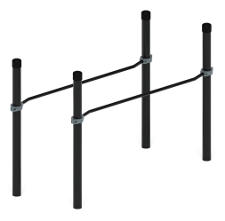 Воркаут ЛОВ 108 серый ВТ 102.04-03, фото 4