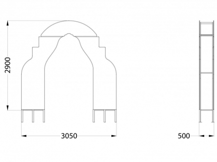 МФ 7.221 Входная Арка Граффити, фото 2