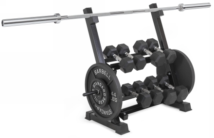 Стойка многофункциональная для гантелей VictoryFit VF-D4017, фото 6