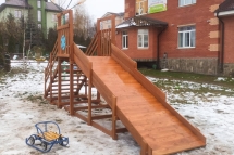 Зимняя горка Snow Fox Start (скат 4 м)