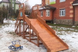 Зимняя горка Snow Fox Start (скат 4 м), фото 5