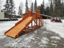 Зимняя горка Snow Fox Start (скат 4 м), фото 4