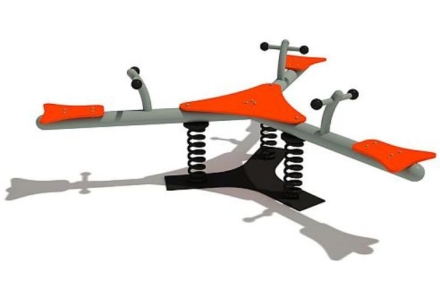 Качалка на пружине КНП-040 для детской площадки, фото 1