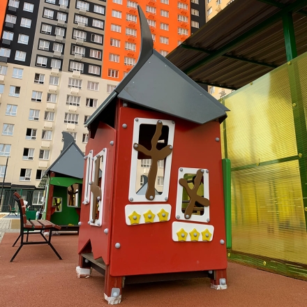 Игровой домик ВСТ 1101 для детской площадки, фото 3