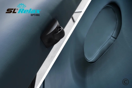 Массажный стол Relax optima серая кожа, фото 5