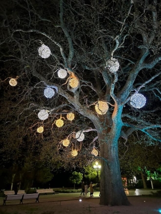 Световой шар из поликомпозита, диаметр: 1,1 м, фото 3