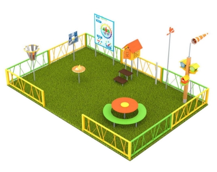 Метеоплощадка Мини с ограждением 337.00.01, фото 6