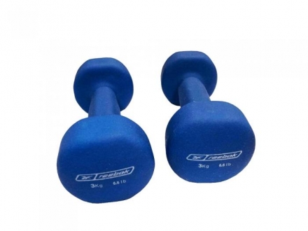 Гантели Reebok 3 кг пара RE-10053 , фото 2