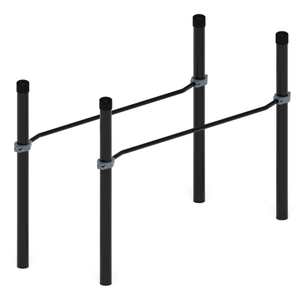 Воркаут ЛОВ 89 серый ВТ 101.04-03, фото 3