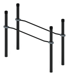 Воркаут ЛОВ 89 серый ВТ 101.04-03, фото 2