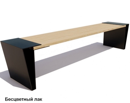 Скамейка уличная Мегаполис, Сосна 1,2 м, фото 1