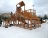 Зимняя горка Snow Fox скат 4м и 12м (две лестницы)