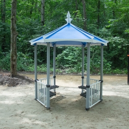 Беседка с сиденьями Romana 301.01.00 для парка, фото 5