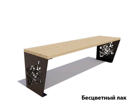 Банкетка Роза, Лиственница 1,5 м, фото 2