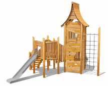 Игровой комплекс Эко VST 0028 для детской площадки Игровой комплекс Эко VST 0028 для детской площадки