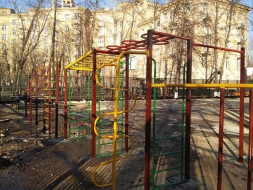 Спортивный комплекс СГК-4 СКС 079 для уличной площадки, фото 2