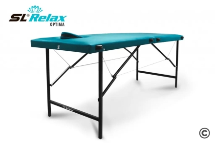 Массажный стол Relax optima бирюзовая кожа, фото 1