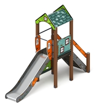 Играйте с нами (Город) - ДИК 2.01.1.01-01 - Игровой комплекс H=1200