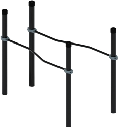 Воркаут ЛОВ 89 серый ВТ 101.05-03, фото 3