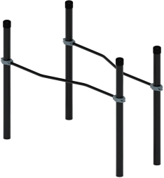 Воркаут ЛОВ 89 серый ВТ 101.05-03, фото 1