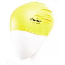Шапочка для плавания &quot;FASHY Flexi-Latex Cap&quot;, латекс, желтый