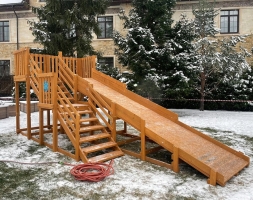 Зимняя горка Snow Fox (скат 5,9 м), фото 3