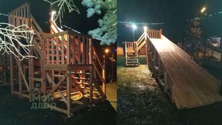 Зимняя горка SWAN-3, фото 7