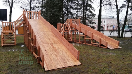 Зимняя горка SWAN-3, фото 8