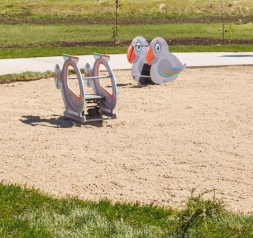 Качели на пружине Вертолёт КЧ043.00 для детской площадки, фото 4