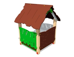 Детский игровой домик Хижина ИМ110 для улицы, фото 2