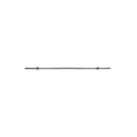 Гриф для штанги (d = 50 мм, 180 см) хром замок-лом. стопор, фото 1