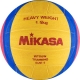 Мяч для водного поло &quot;MIKASA WTR6W&quot; р.5, муж, резина, вес 1500 г, дл. окр.68-71см, жел-син-роз