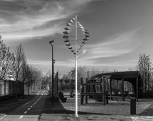 Скульптура из нержавеющей стали Торсо Увеличенный размер