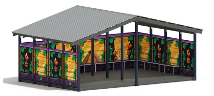 Теневой навес (Майя) - МФ 70.6.4-06, фото 4