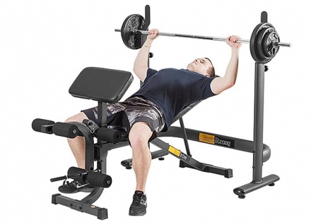 Набор 2: силовая скамья HastDrive + стойка HastStrong				, фото 6