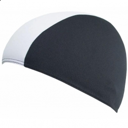 Шапочка для плав. &quot;FASHY Shot Shape Polyester&quot;, арт.3241-22, полиэстер, бело-черный
